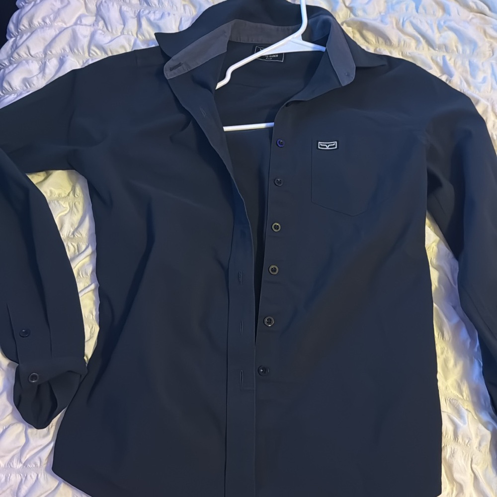 Kimes long sleeve button up shirt